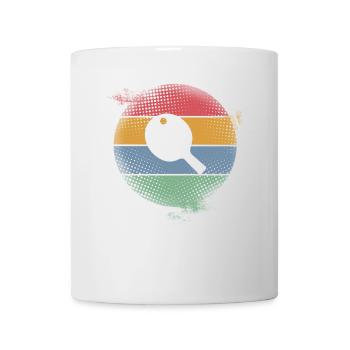 Ping-pong - Mug blanc - blanc - Devant