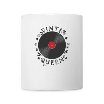 Vinyl Queen Record Music Song Sound - Mug - white - Front