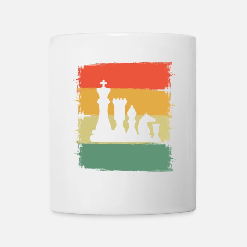 Échecs - Mug blanc - blanc