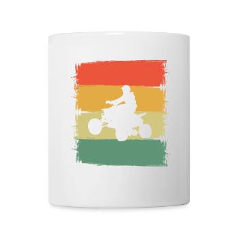 Quad - Mug blanc - blanc - Devant