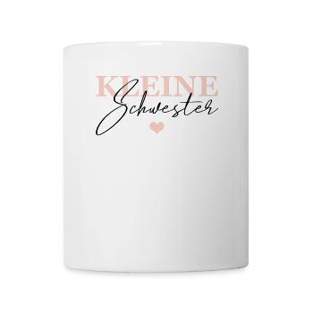 Kleine Schwester - Tasse - Weiß - Vorne