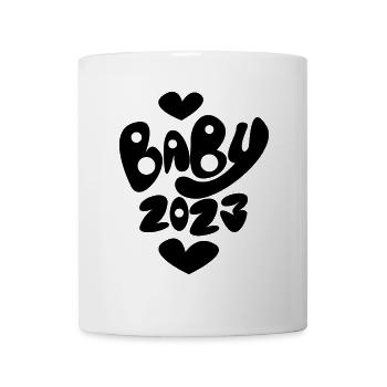 Baby 2023 - Tasse - Weiß - Vorne