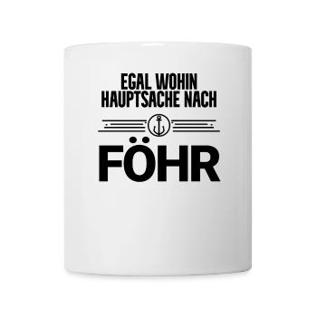 Nordsee Föhr - Tasse - Weiß - Vorne