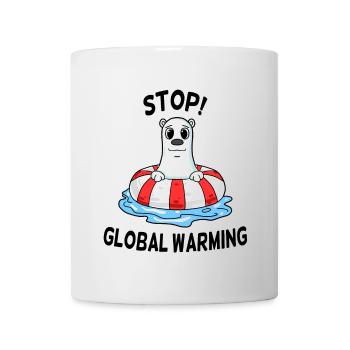 Klimawandel Klimaschutz - Tasse - Weiß - Vorne