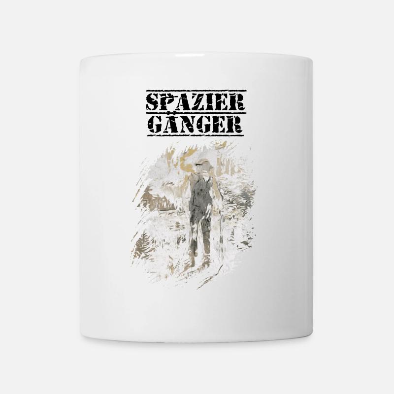 Spaziergänger - Tasse - Weiß