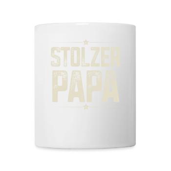 Stolzer Papa - Tasse - Weiß - Vorne