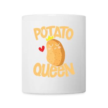 Potato queen - Tasse - Weiß - Vorne