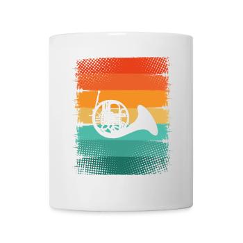 Waldhorn - Tasse - Weiß - Vorne