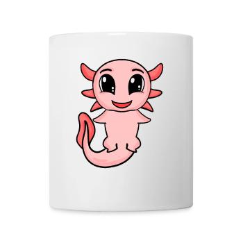 Axolotl - Tasse - Weiß - Vorne