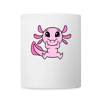 Axolotl - Tasse - Weiß - Vorne