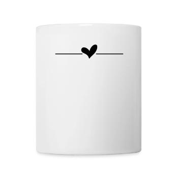Heart Line - Mug - white - Front