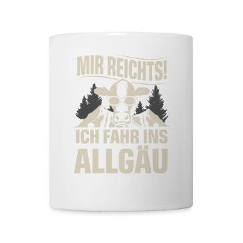 Allgäu - Tasse - Weiß - Vorne