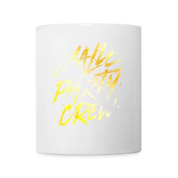 malle party crew gold - Mug - white - Front