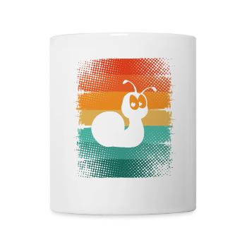 Schnecke - Tasse - Weiß - Vorne