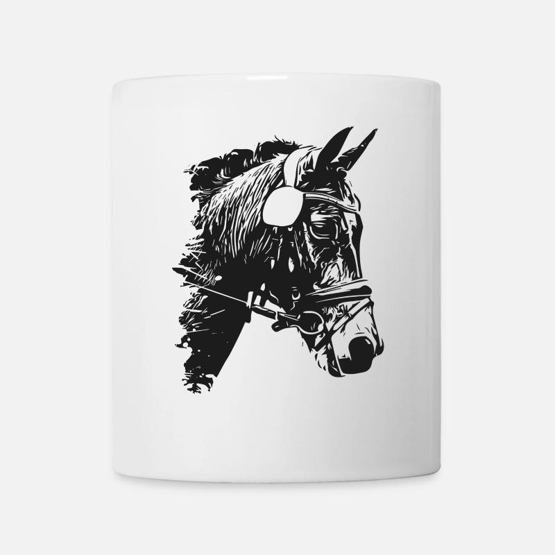 Pferd - Tasse - Weiß