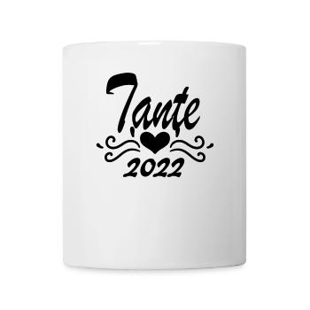 Tante 2022 - Werdende Tante - Tante werden - Tasse - Weiß - Vorne