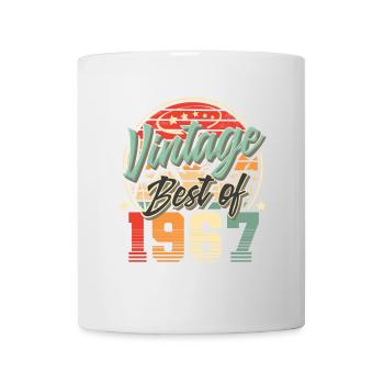 1967 Geburtsjahr Vintage Geburtstag - Tasse - Weiß - Vorne