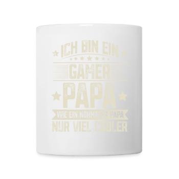 Gamer Vater Vatertag - Tasse - Weiß - Vorne