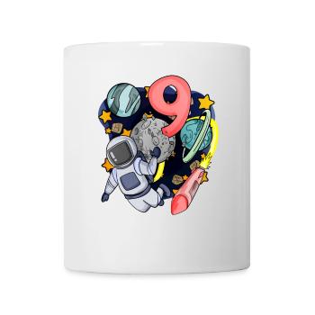 9 Geburtstag Junge - 9 Jahre alt - Ich bin 9 - Tasse - Weiß - Vorne