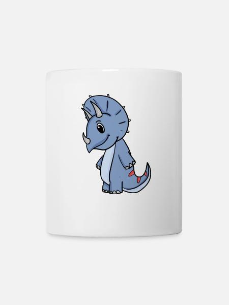 Dino Motiv - Tasse - Weiß