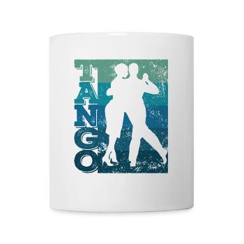 Tango Argentino Retro Vintage Tango Vals Dance - Tasse - Weiß - Vorne