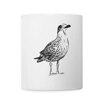 A beautiful seagull - Mug - white - Front