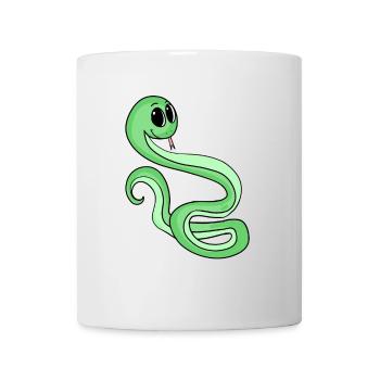 Serpent - Mug blanc - blanc - Devant