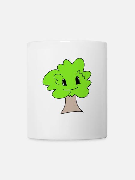 Baum - Tasse - Weiß