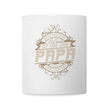 Sozialpädagoge Papa Vater Vatertag - Tasse - Weiß - Vorne