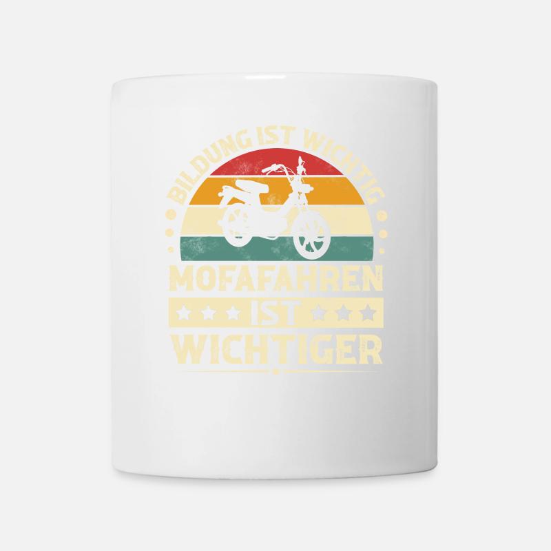 Mofa - Tasse - Weiß
