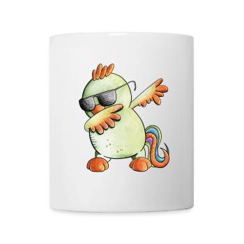 Dab Dance Rooster I Dabbendes Chicken - Mug - white - Front