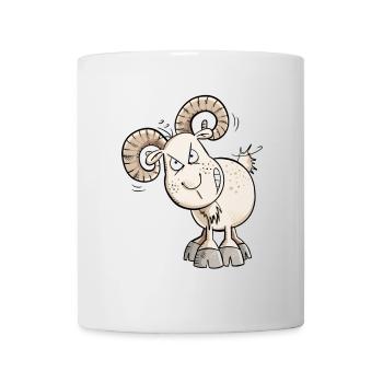 Kein Bock Widder I Schaf I Ziegen Bock I Ziege - Tasse - Weiß - Vorne