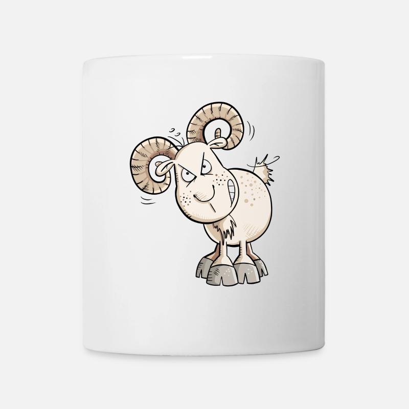 Kein Bock Widder I Schaf I Ziegen Bock I Ziege - Tasse - Weiß