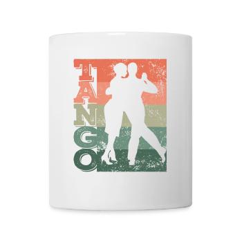Tango Argentino Retro Vintage Tango Vals Dance - Tasse - Weiß - Vorne