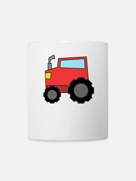 Traktor - Tasse - Weiß