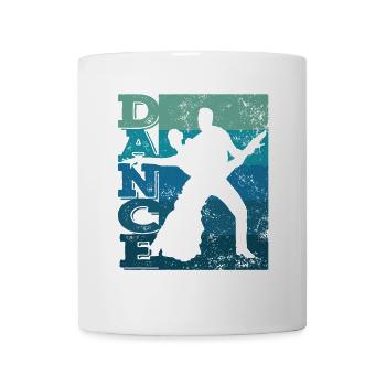 Paartanz Turniertanz Lateinamerikanisch Vintage - Tasse - Weiß - Vorne
