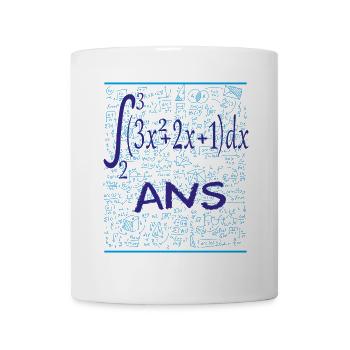 25th anniversary 25 years mathematical integral - Mug - white - Front