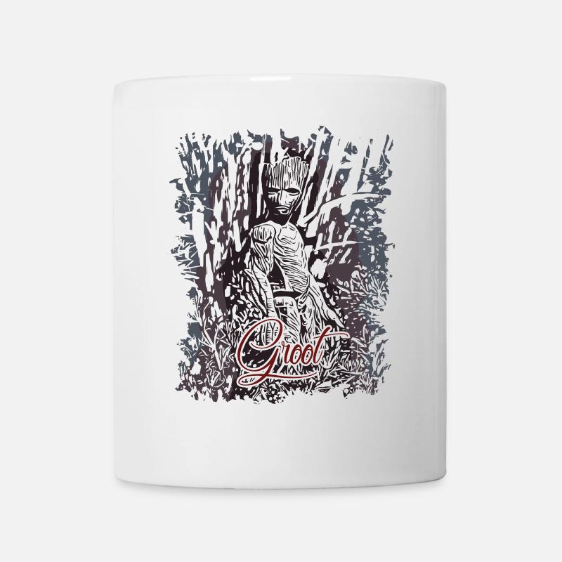 Wurzelmännlein Groot - Tasse - Weiß