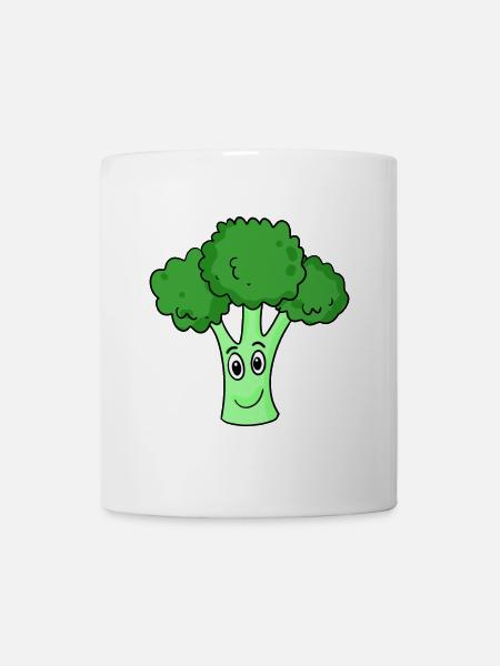 Brokkoli - Tasse - Weiß