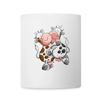 Câlins Vaches I Vaches - Mug blanc - blanc - Devant