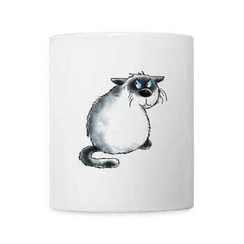 Grumpy Siamese Cat I Cat Friends Cadeau - Mug blanc - blanc - Devant