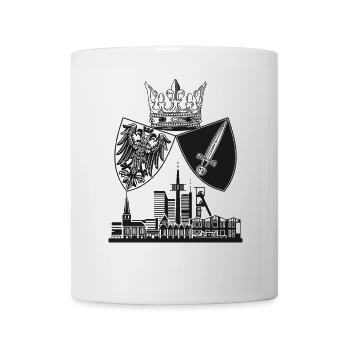 Essen - Skyline - Wappen - Tasse - Weiß - Vorne