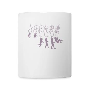 Evolution Klettern Kletterknoten Achter Knoten - Tasse - Weiß - Vorne