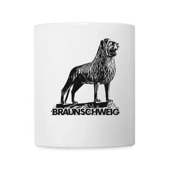 Braunschweig Löwe - Tasse - Weiß - Vorne