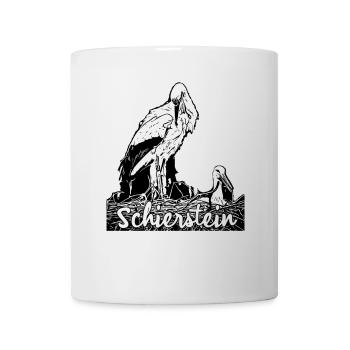 Stork's Nest - Wiesbaden - Schierstein - Mug - white - Front