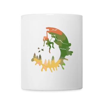 Aquarelle Woodland Cadeau pour femmes - Mug blanc - blanc - Devant