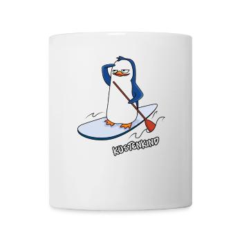 Küstenkind Pinguin - Tasse - Weiß - Vorne