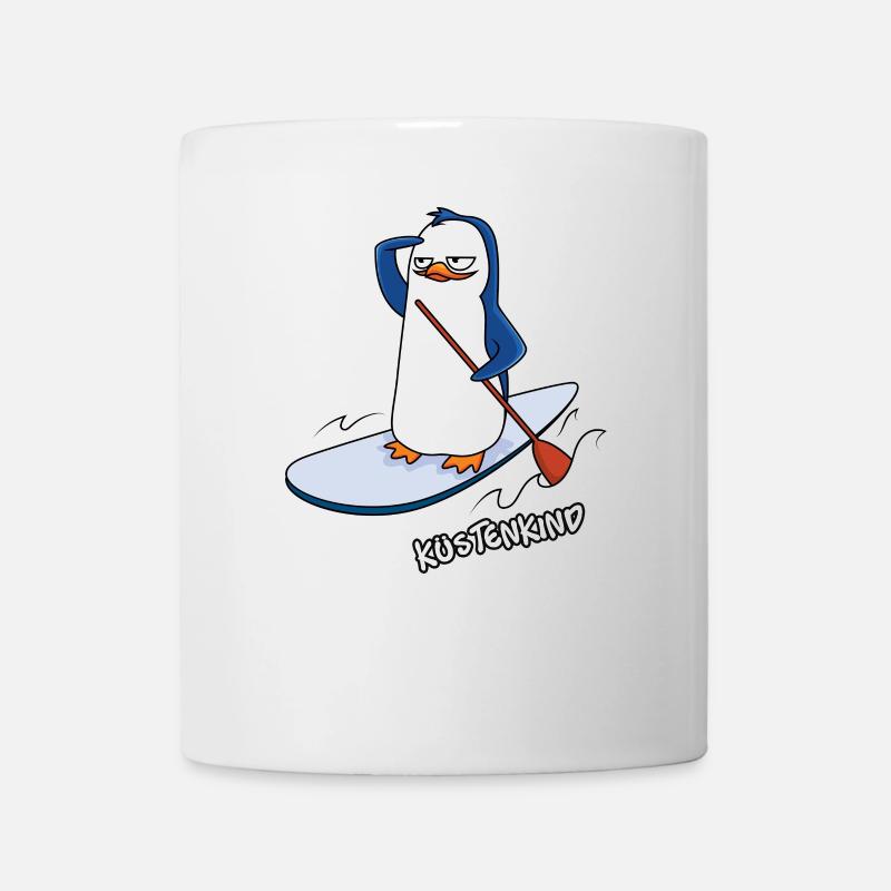 Küstenkind Pinguin - Tasse - Weiß
