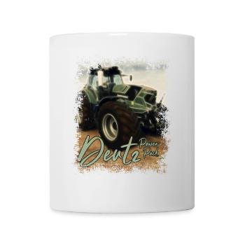 Deutz Traktor Kraftpaket - Bloc d’alimentation Traktor - Mug blanc - blanc - Devant
