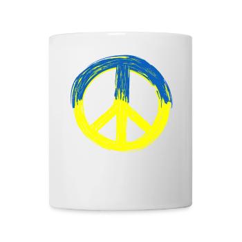 Peace for Ukraine - Mug - white - Front